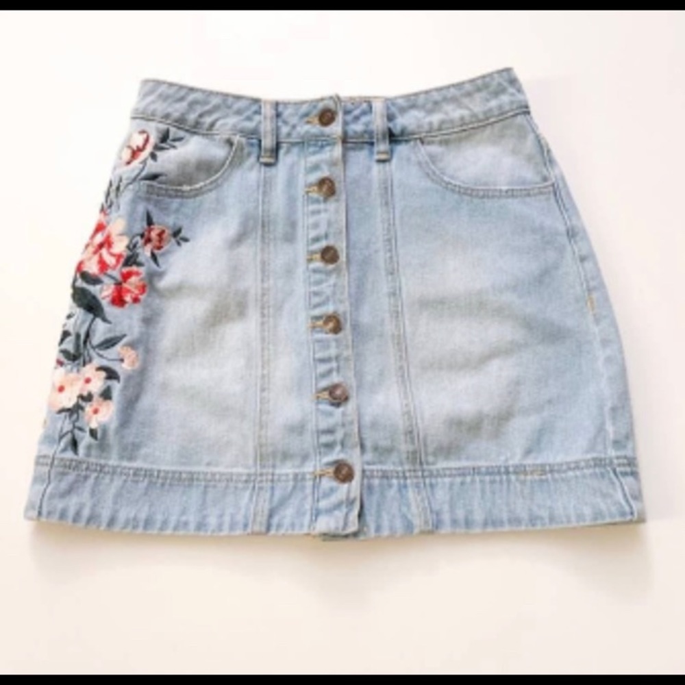 Pacsun jean skirt